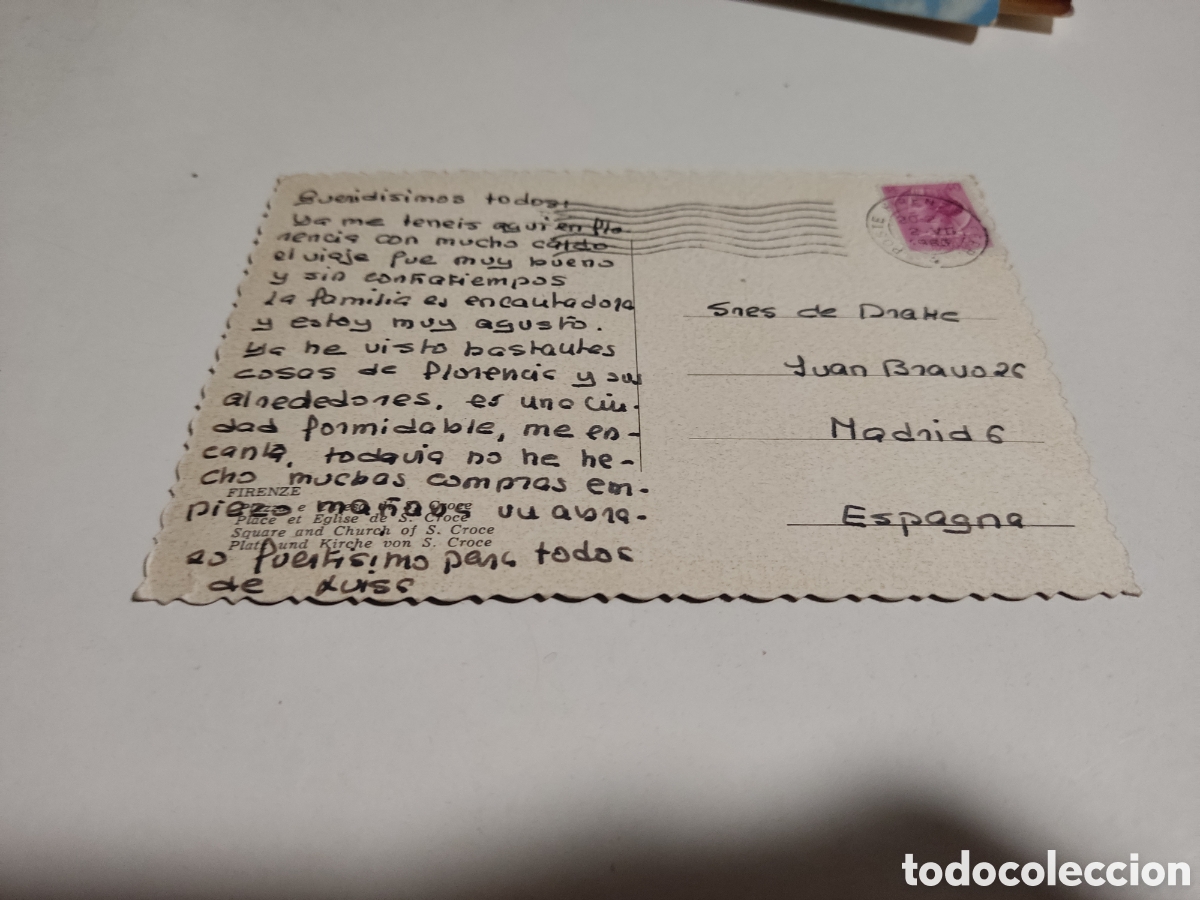 Postales: Postal Firenze - Foto 2