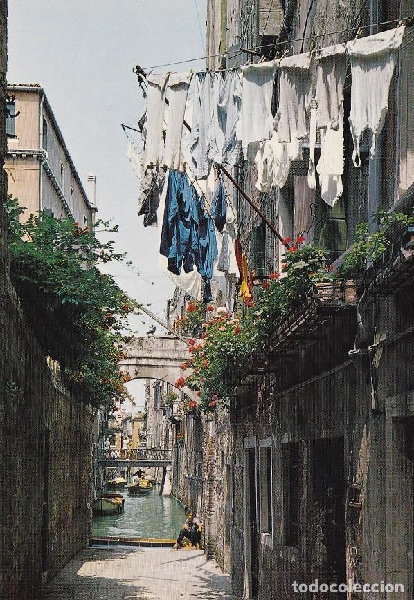 Postales: Venezia - Pittoresca calle - Foto 1