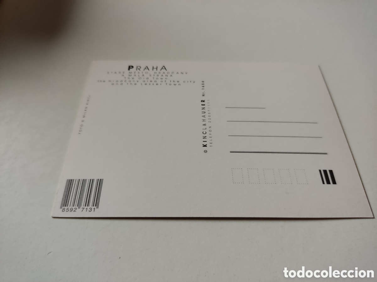 Postales: Postal Praga - Foto 2