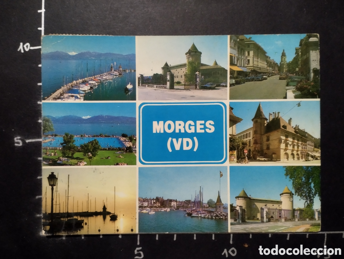 POSTAL. SUIZA - MORGES (VAUD)