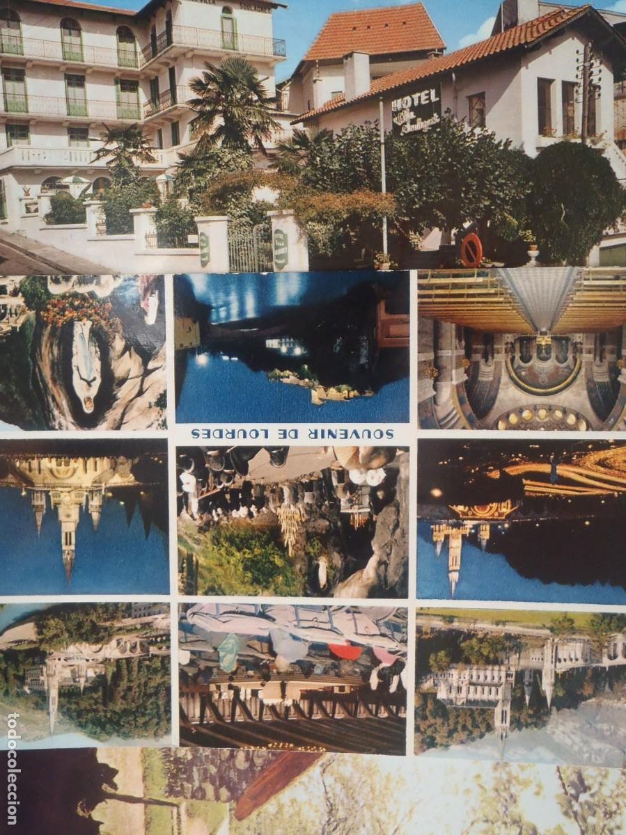 Postales: LOURDES - LOTE 3 POSTALES - Foto 1