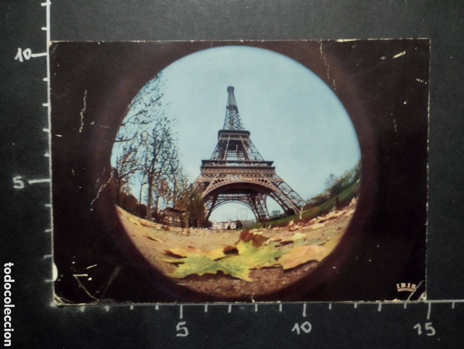Postales: POSTAL. PAR&Iacute;S (FRANCIA) - LA TOUR EIFFEL. IRIS - Foto 1
