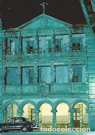 Postcards: Portugal & Viana do Castelo, Um aspecto noturno da Pra&ccedil;a da Rep&uacute;blica, Porto 1970 (266)