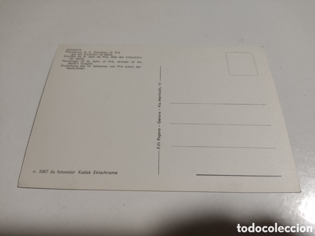 Postales: Postal G&eacute;nova - Foto 2