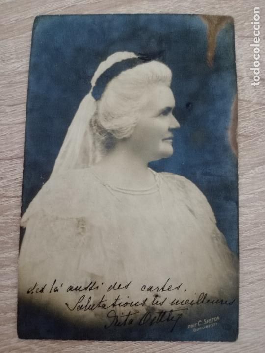 Postales: Ruman&iacute;a, Reina Consorte Elizabeth of Wied (Carmen Sylva), esposa del Rey Carol I of Romania.