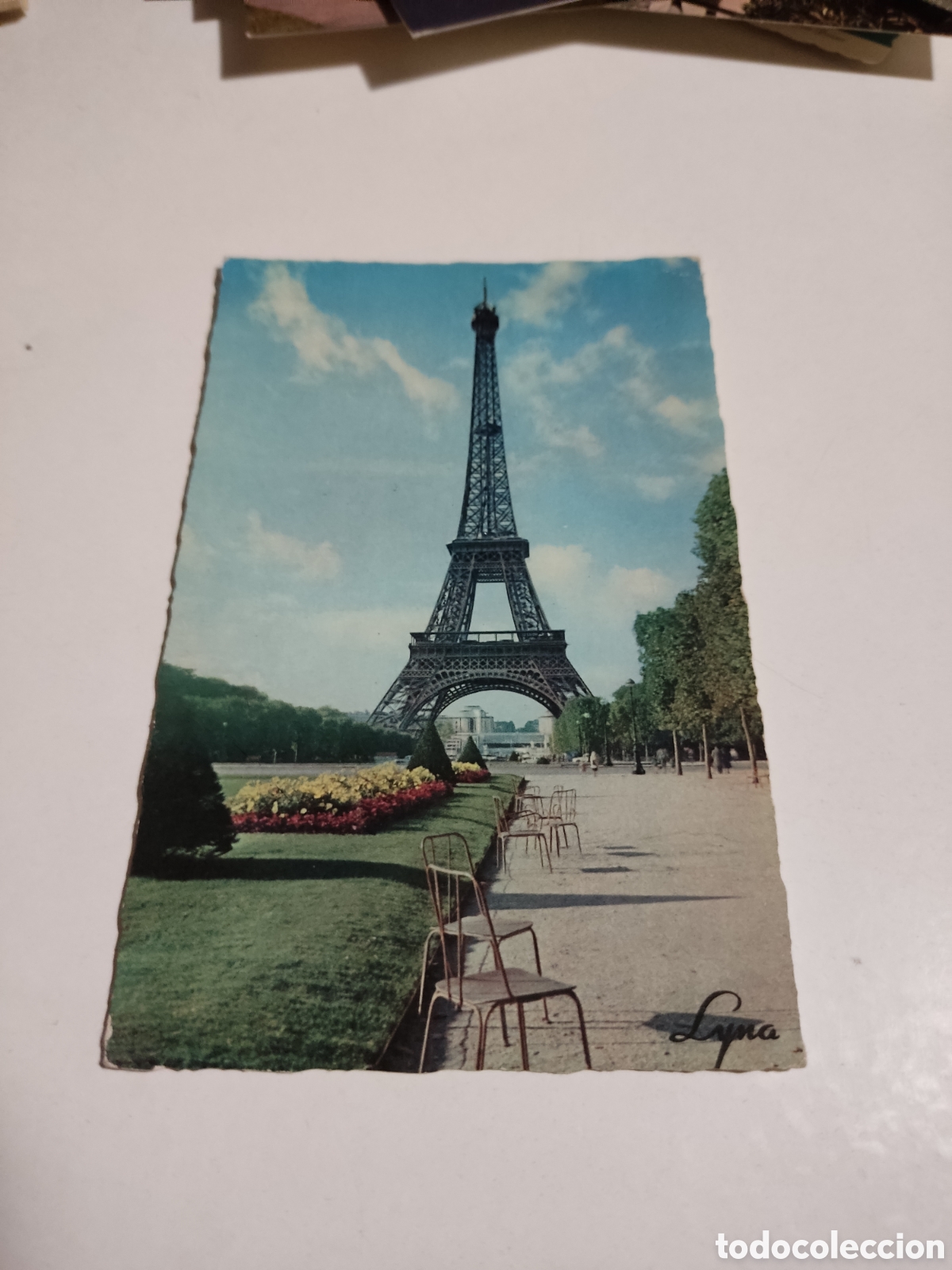 Postales: Postal Paris La Torre Eiffel - Foto 1