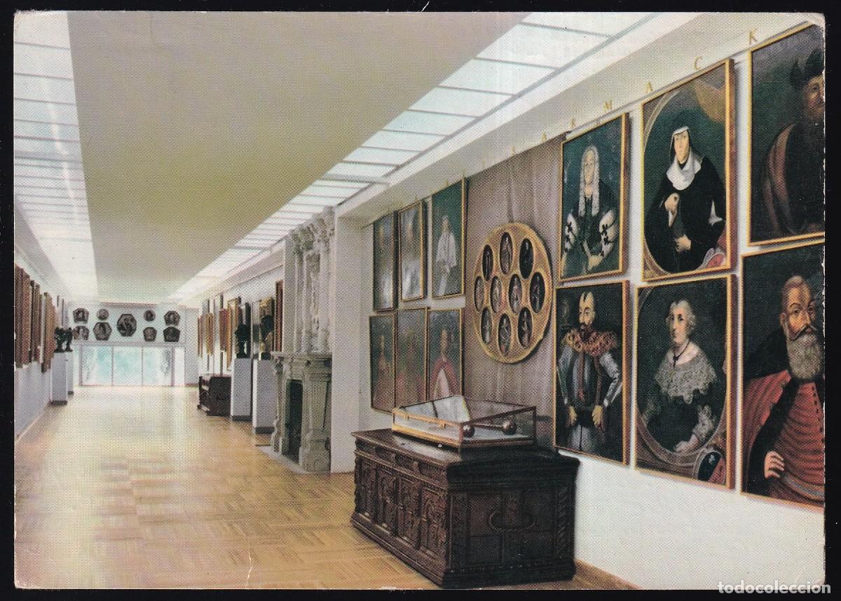 Postcards: Polonia. Warszawa. *Palac w Wilanowie. Galeria Portretu Polskiego...* Circulada 1967.