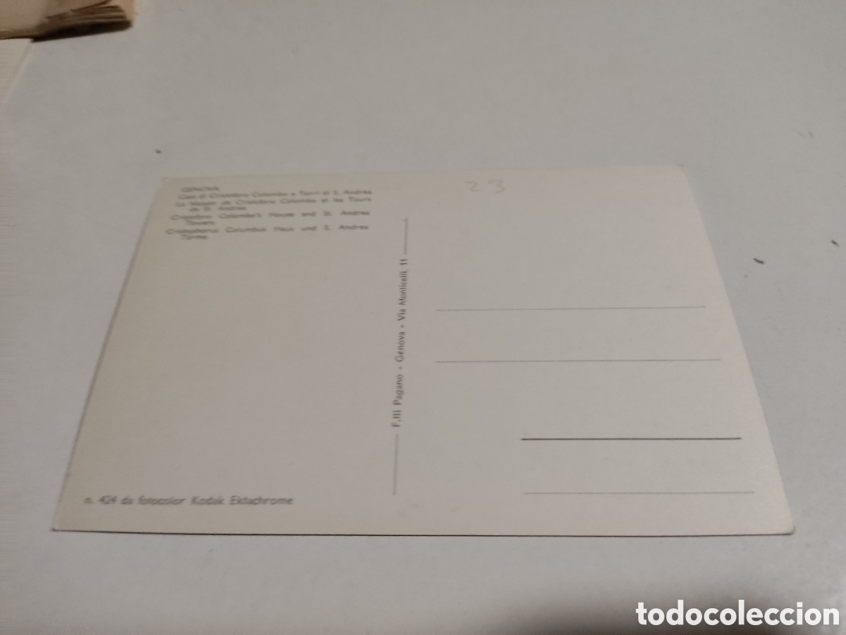 Postales: Postal G&eacute;nova - Foto 2