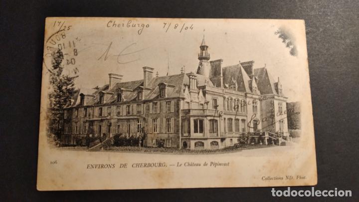 Postales: CHERBOURG FRANCIA POSTAL - Foto 1