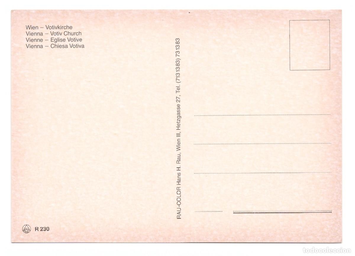 Postales: AUSTRIA &bull; VIENA &bull; VOTIVKIRCHE - Foto 2