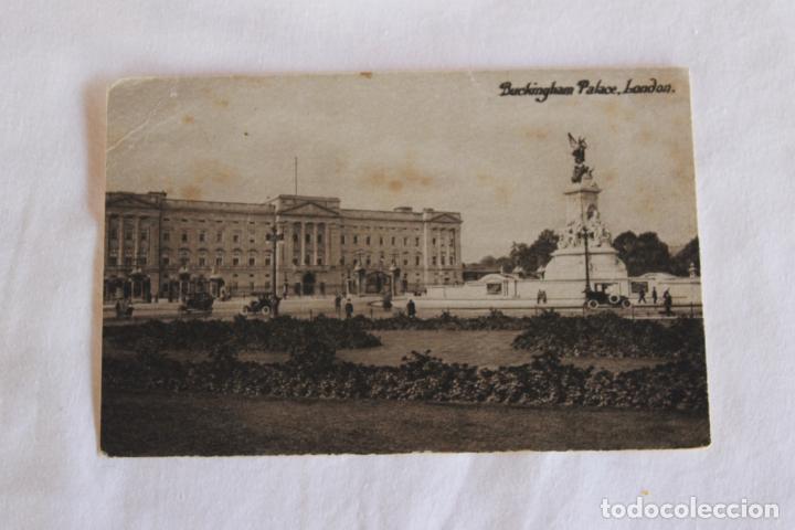Postkarten: POSTAL BACKINGHAM PALACE LONDON 1921