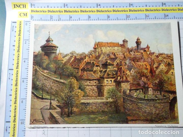 Postkarten: POSTAL DE ALEMANIA. NUREMBERG N&Uuml;RNBERG. HALLERTOR 991
