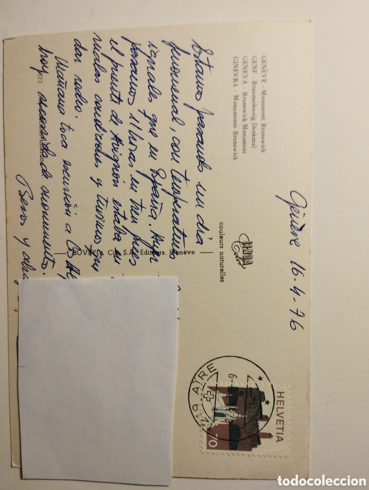 Postales: POSTAL ITALIA, G&Eacute;NOVA - Foto 2