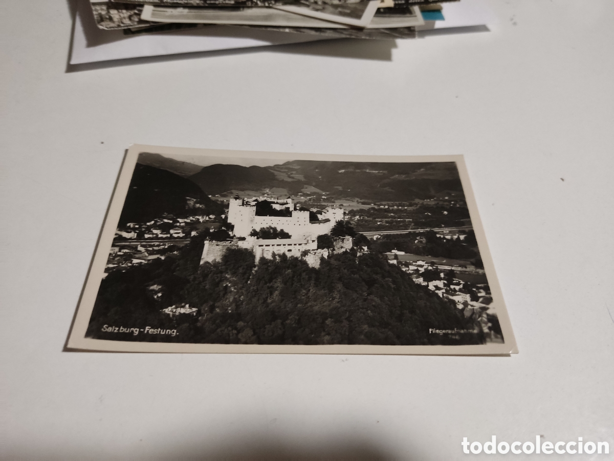 Postkarten: Postal antigua Salzburgo, castillo