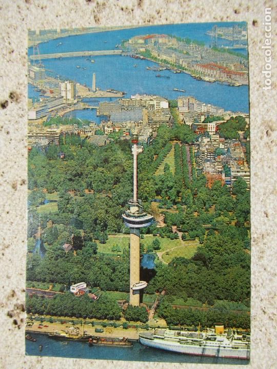 Postales: Rotterdam (Holanda) - Platforms / Space Tower - Circulada en 1973 - Foto 1