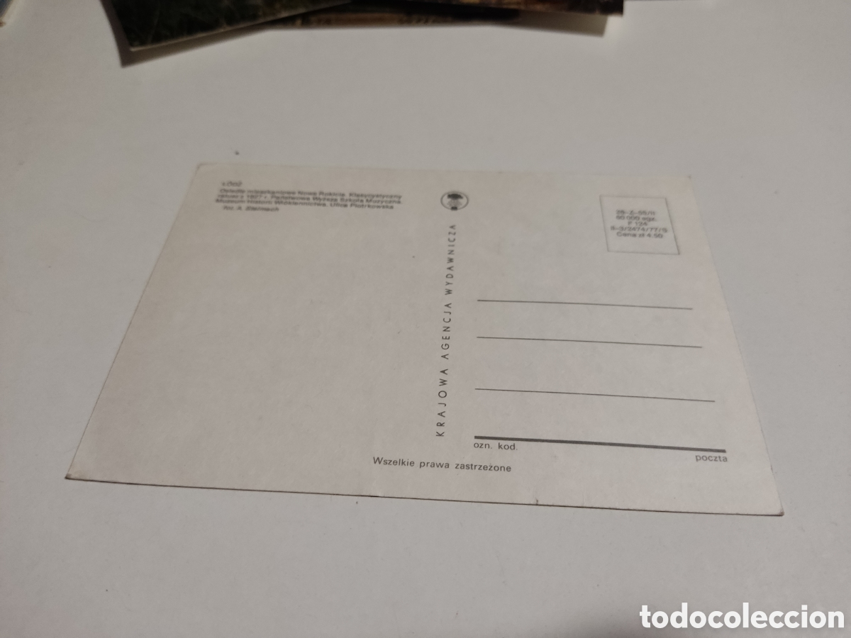Postales: Postal Lodz - Foto 2