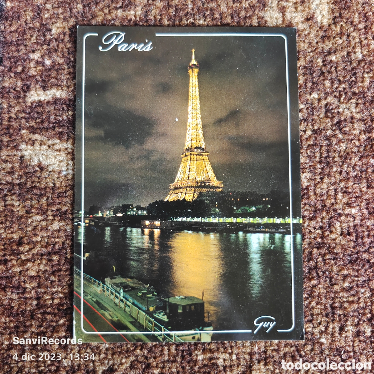 Postales: POSTAL: PARIS, LA TOUR EIFFEL (FRANCIA)