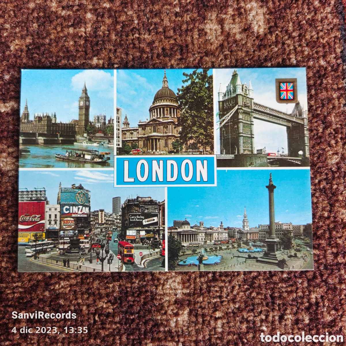 Postales: POSTAL: LONDON (INGLATERRA) - Foto 1