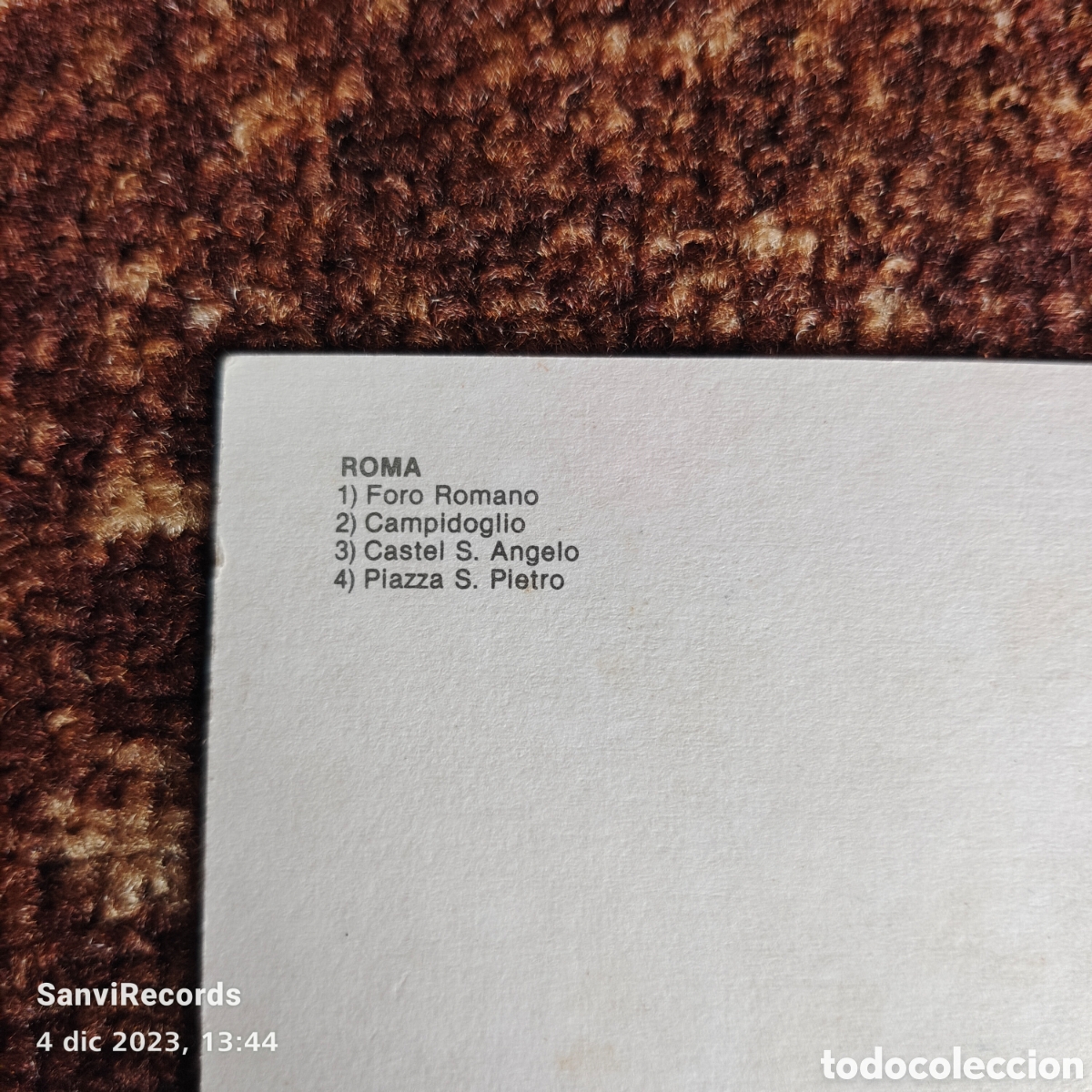 Postales: POSTAL: ROMA (ITALIA) - Foto 3