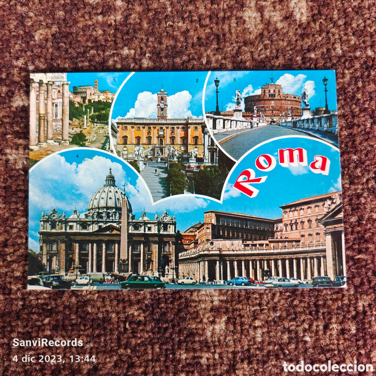 Postales: POSTAL: ROMA (ITALIA) - Foto 1