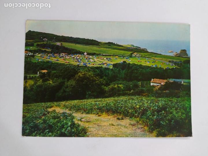 Postcards: POSTAL CAMPING HENDAYA. CIRCULADA. TDKP21G