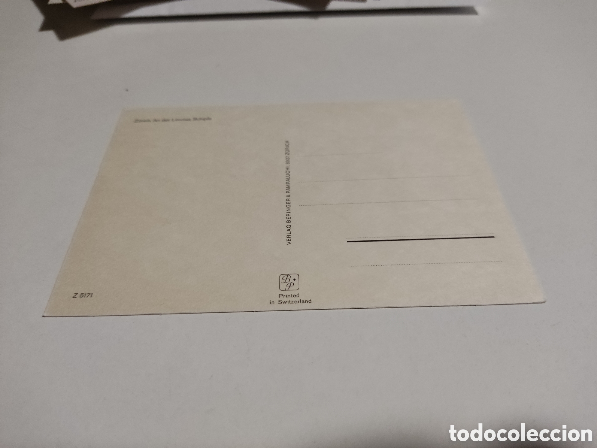 Postales: Postal Zurich - Foto 2