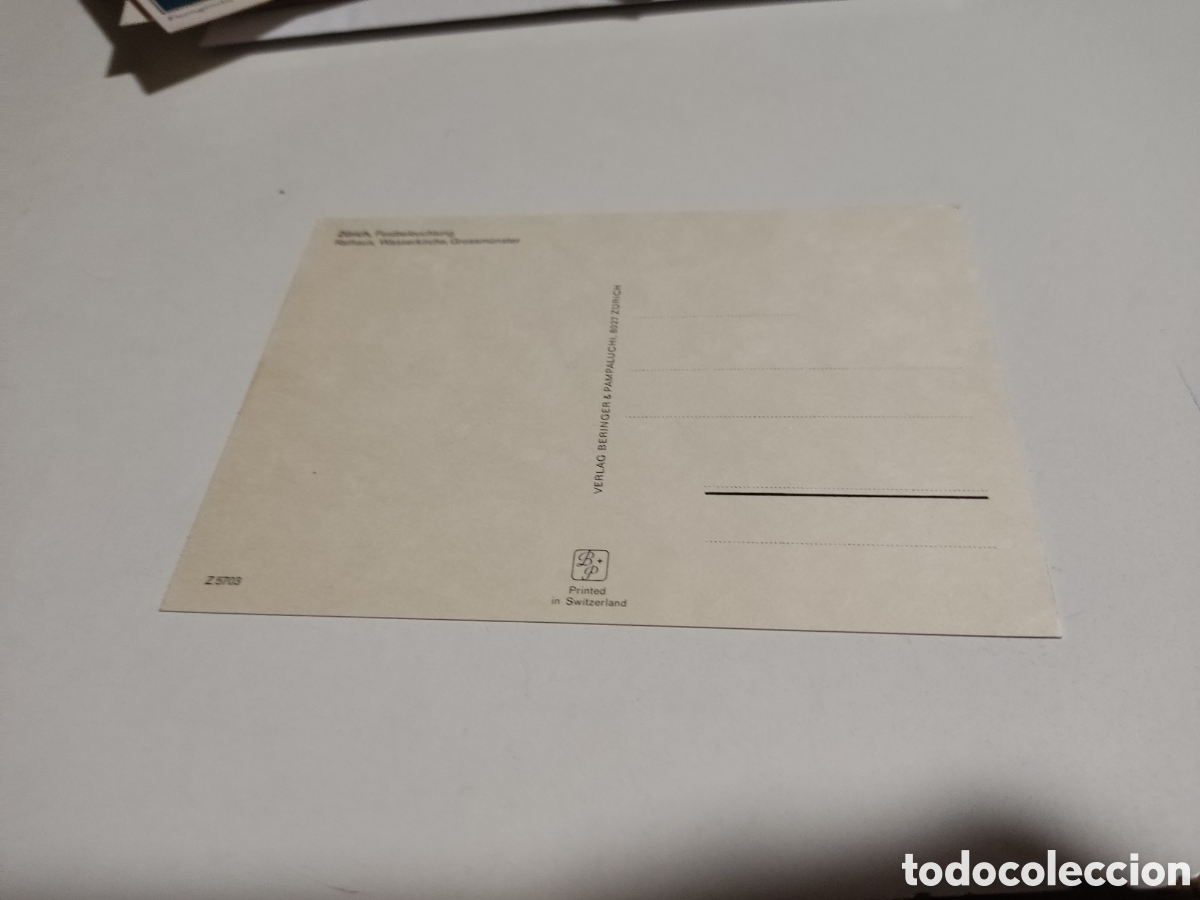 Postales: Postal Zurich - Foto 2