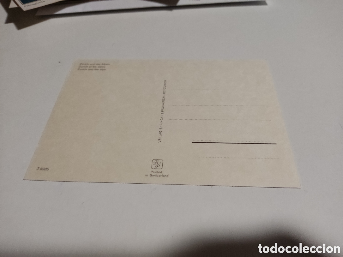 Postales: Postal Zurich - Foto 2