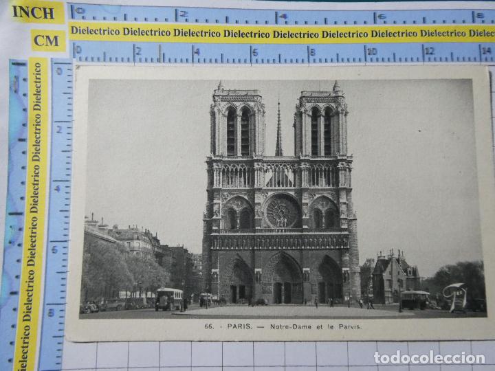 Cartes Postales: ANTIGUA POSTAL DE FRANCIA. PARIS NOTRE DAME ET LE PARVIS. 2260