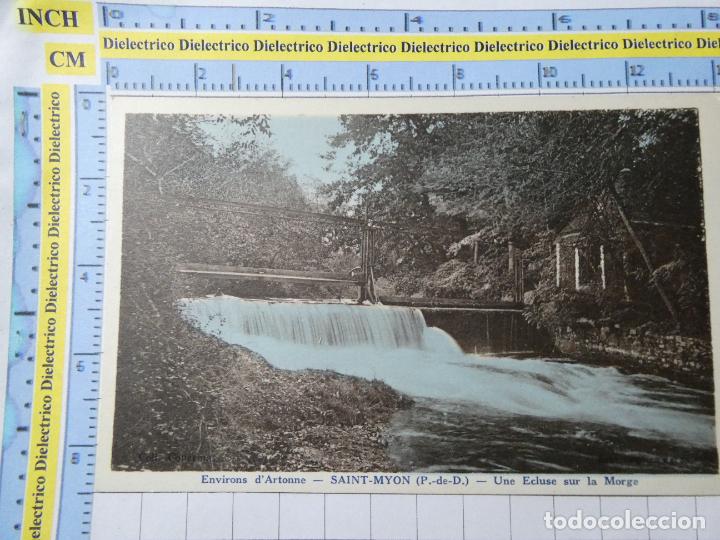 Postais: ANTIGUA POSTAL DE FRANCIA. SAINT MYON UNE ESCLUSE SUR LA MORGE . 2265