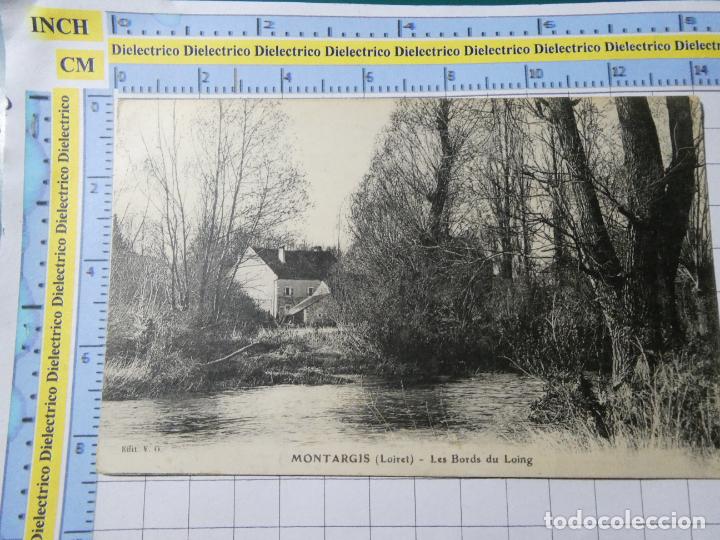 Postais: ANTIGUA POSTAL DE FRANCIA. MONTARGIS LES BORDS DU LOING . 2267