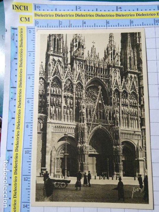 Postales: ANTIGUA POSTAL DE FRANCIA. ROUEN FA&Ccedil;ADE DE LA CATH&Eacute;DRALE . 2269