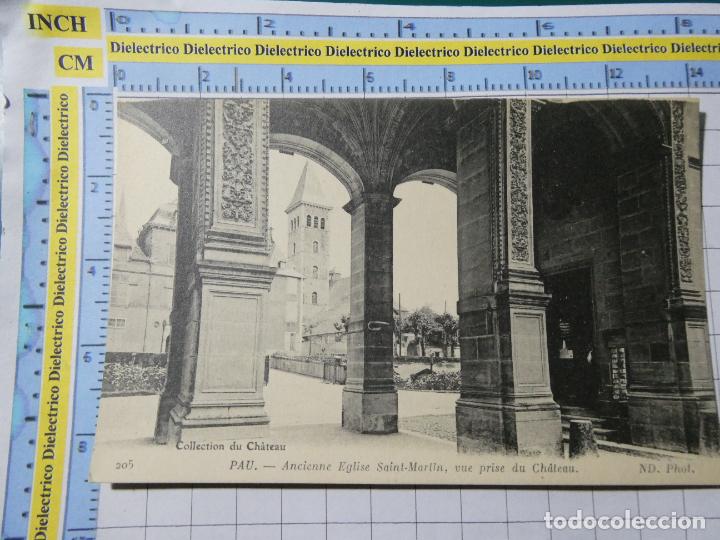 Cartoline: ANTIGUA POSTAL DE FRANCIA. PAU EGLISE SAINT MARTIN . 2275