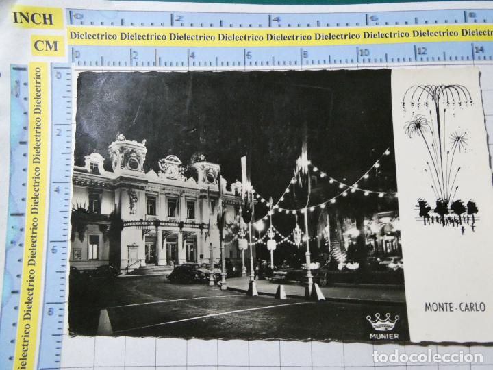 Postais: ANTIGUA POSTAL DE FRANCIA. PRINCIPADO DE M&Oacute;NACO. MONTECARLO CASINO ILUMINADO FIESTA. 2278