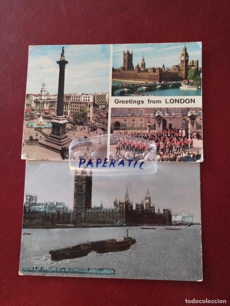 Postales: 2 POSTALES INGLATERRA - LONDRES -