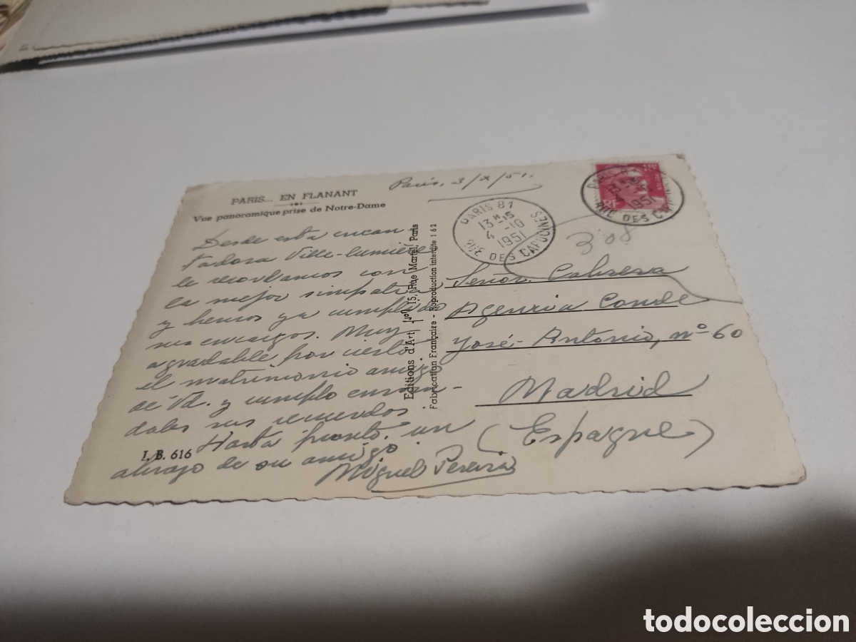 Postales: Postal Paris - Foto 2