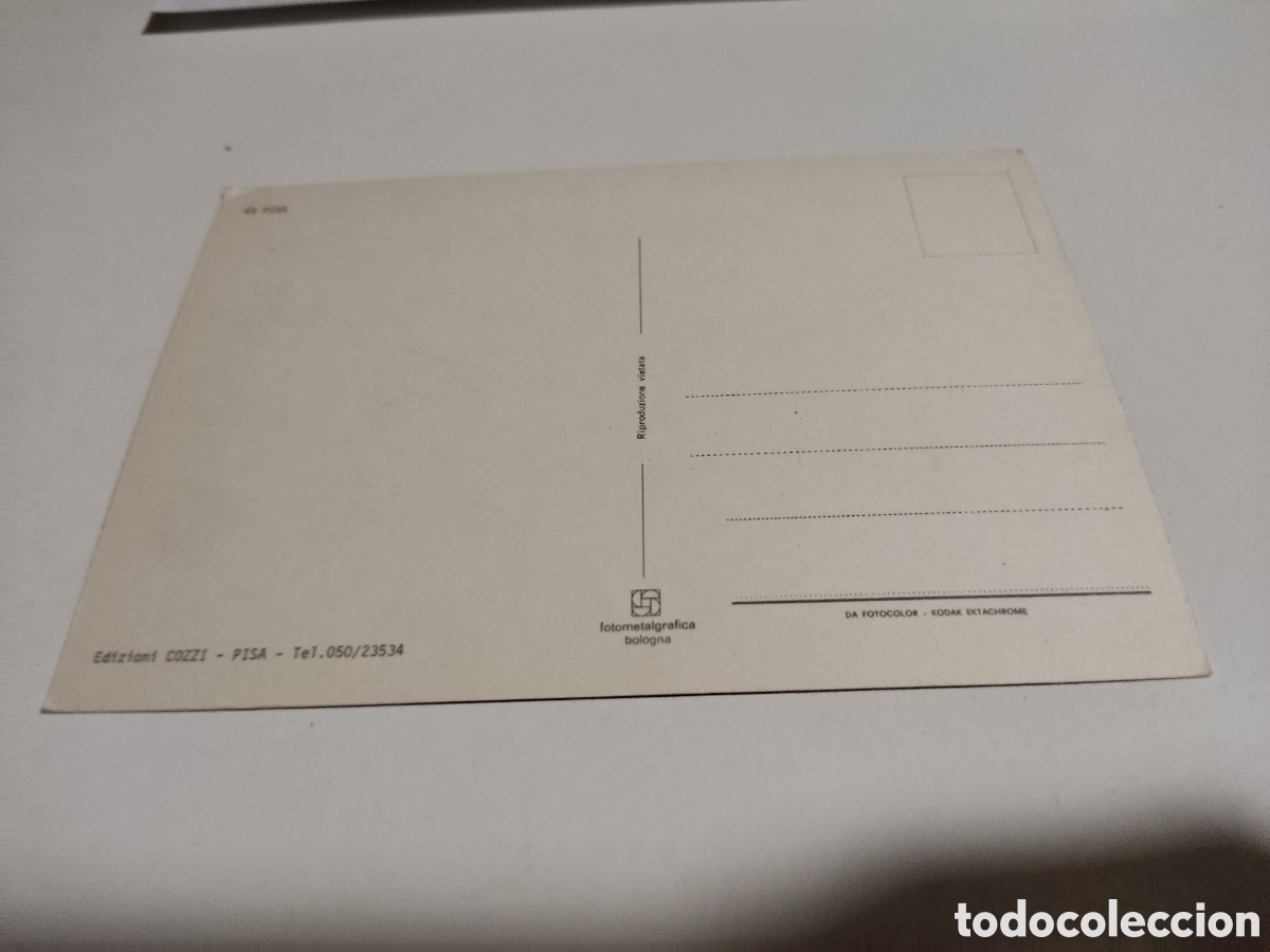 Postales: Postal Pisa Italia - Foto 2