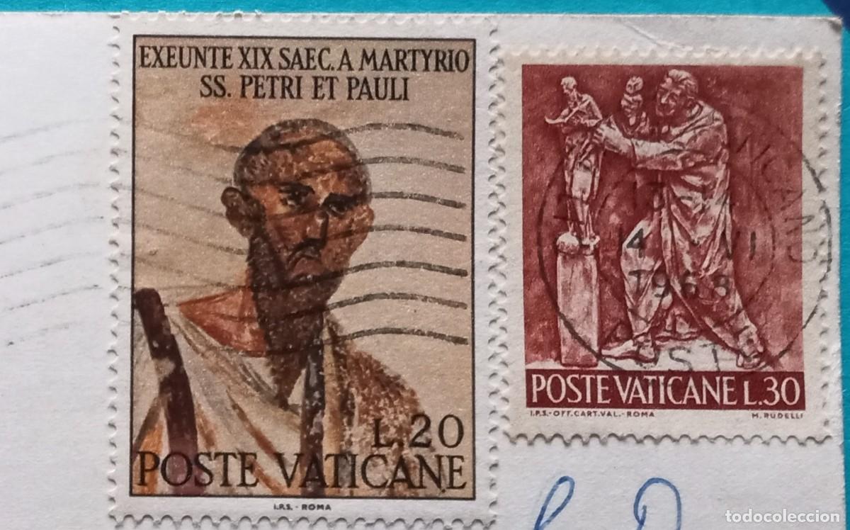 Postales: POSTAL SALUTI DE ROMA - ESCRITA. - Foto 2