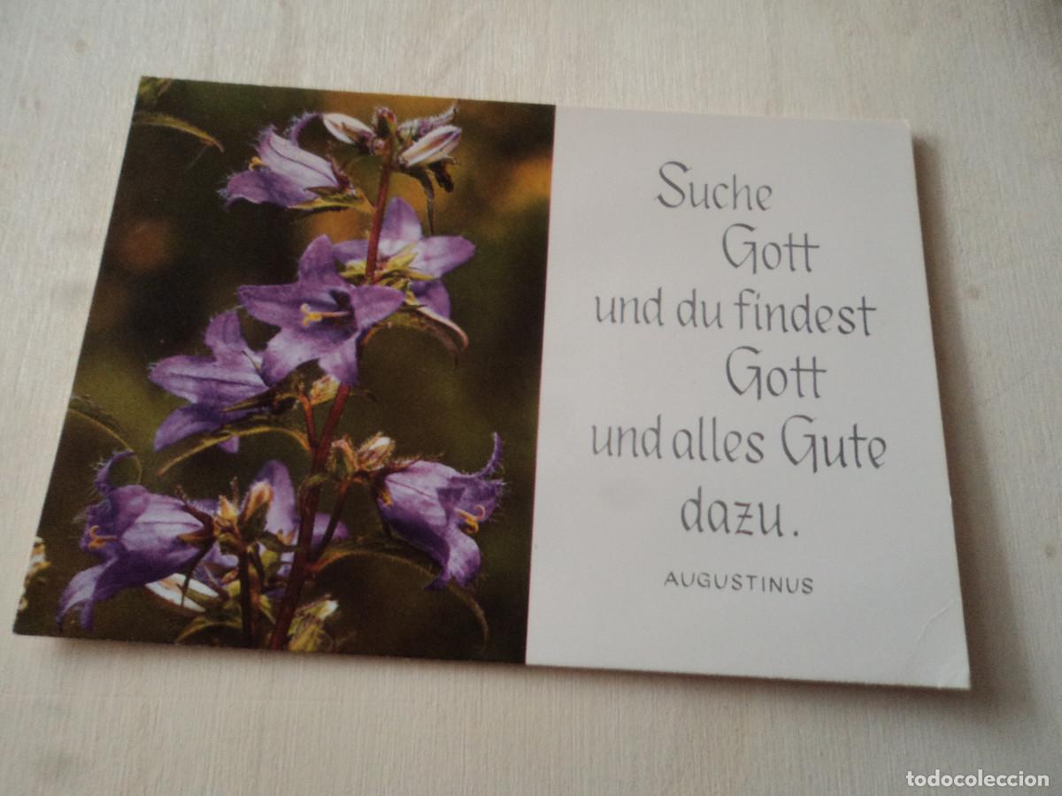 Cartoline: suche gott und du findest........ augustinus
