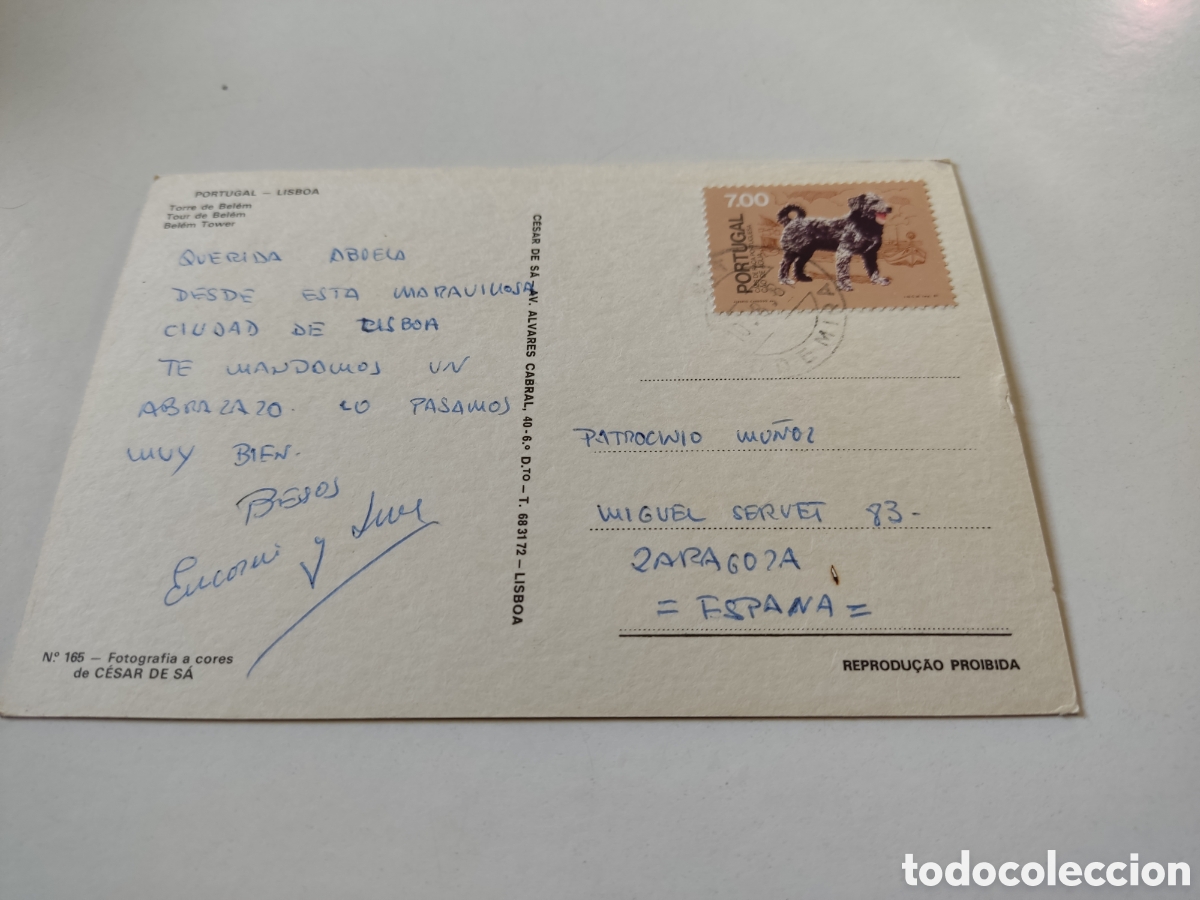 Postales: Postal Lisboa Torre de Belem - Foto 2