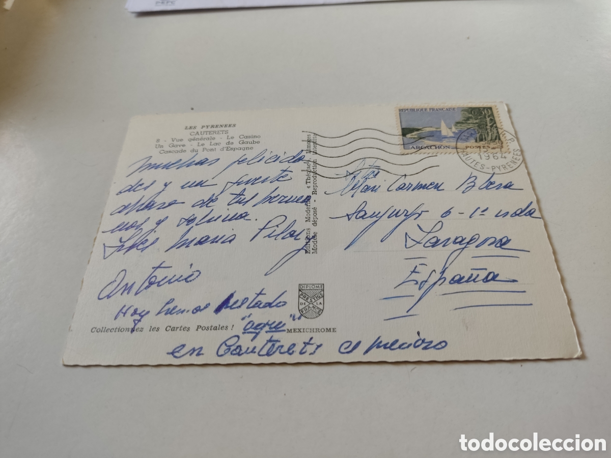 Postales: Postal Francia Cauterets - Foto 2