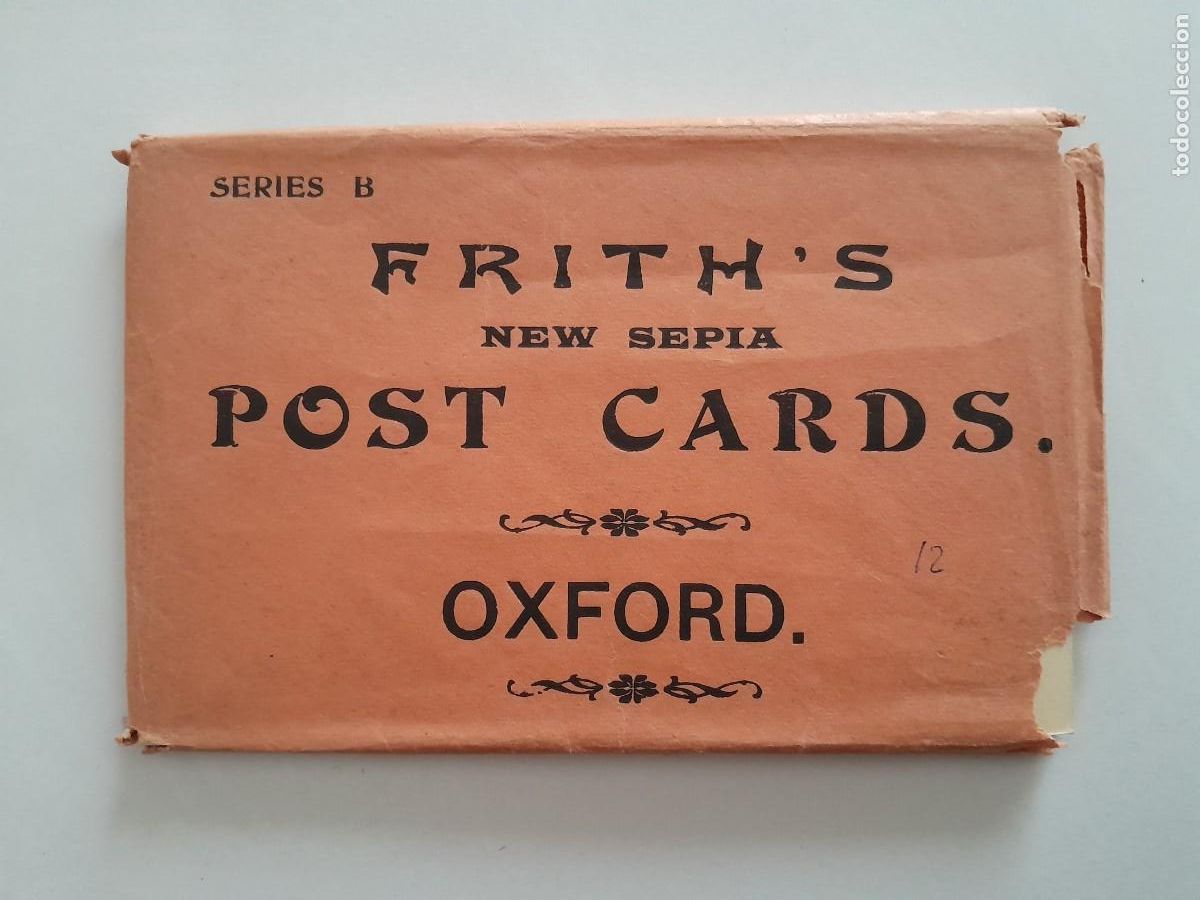 Postais: LOTE 12 POSTALES HUECOGRABADO UNIVERSIDAD DE OXFORD RV 1753