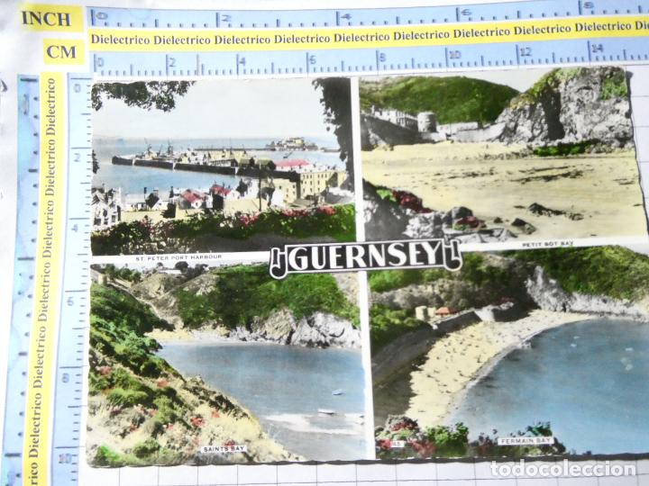 Postcards: POSTAL DE REINO UNIDO GRAN BRETA&Ntilde;A. GUERNSEY VISTAS. 360