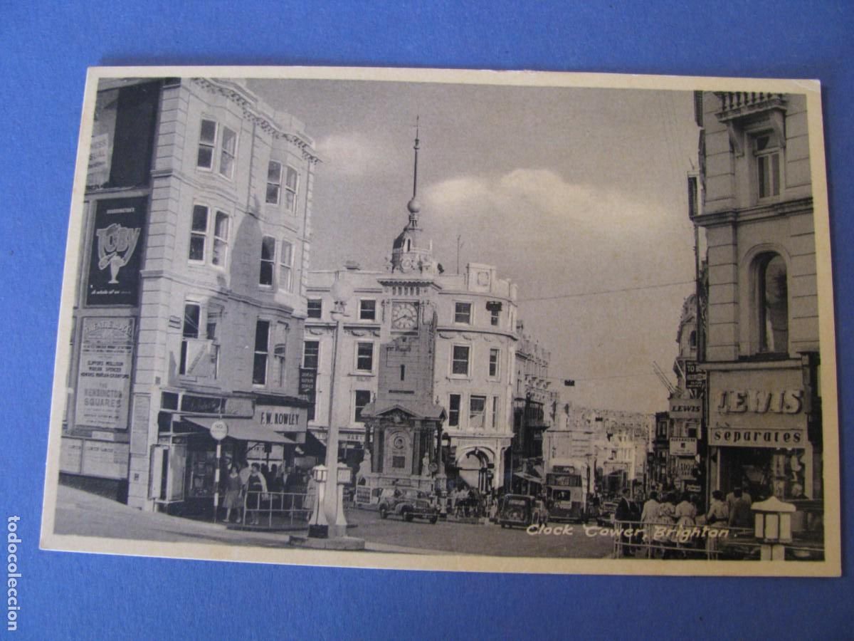 Postales: POSTAL DE GRAN BRETA&Ntilde;A. BRIGHTON. CLOCK TOWER. - Foto 1