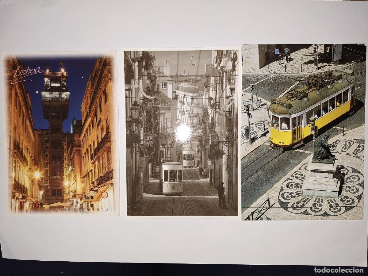 Postales: LOTE 9 POSTALES LISBOA, SIN USAR. - Foto 1