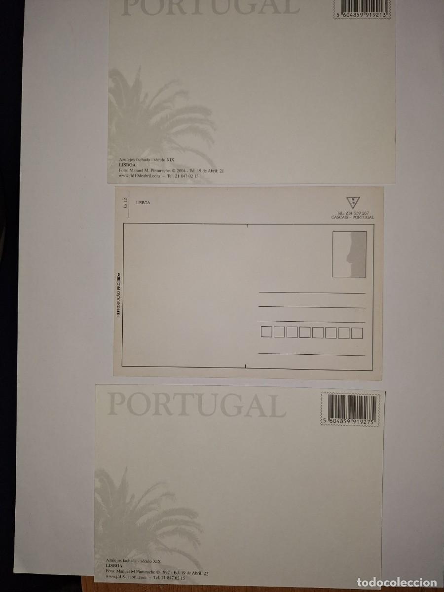 Postales: LOTE 9 POSTALES LISBOA, SIN USAR. - Foto 5