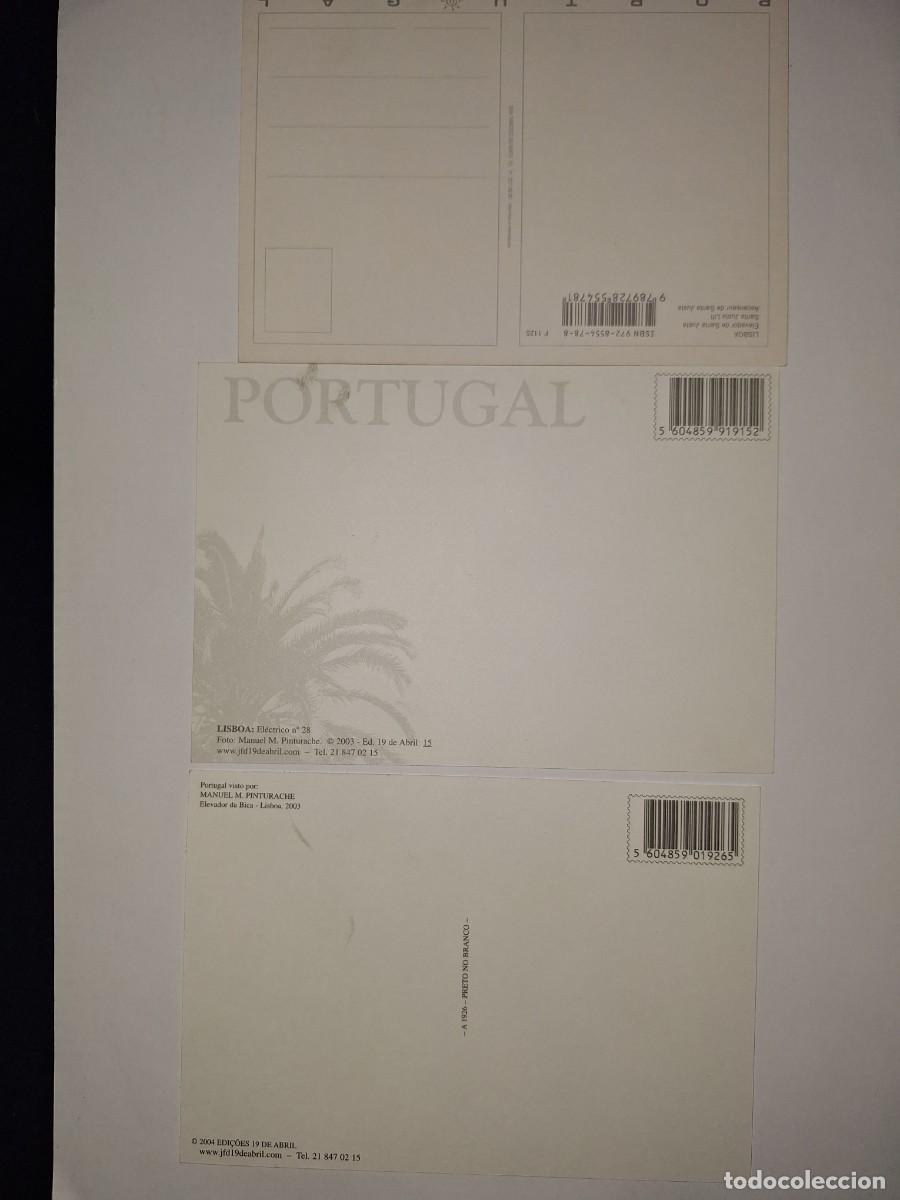 Postales: LOTE 9 POSTALES LISBOA, SIN USAR. - Foto 6