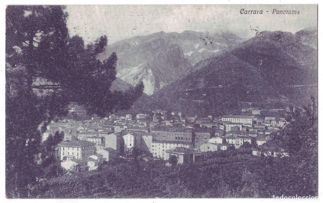 Postales: Italia: Carrara - Panorama. B.P.C. (A&ntilde;os 10 - 20)