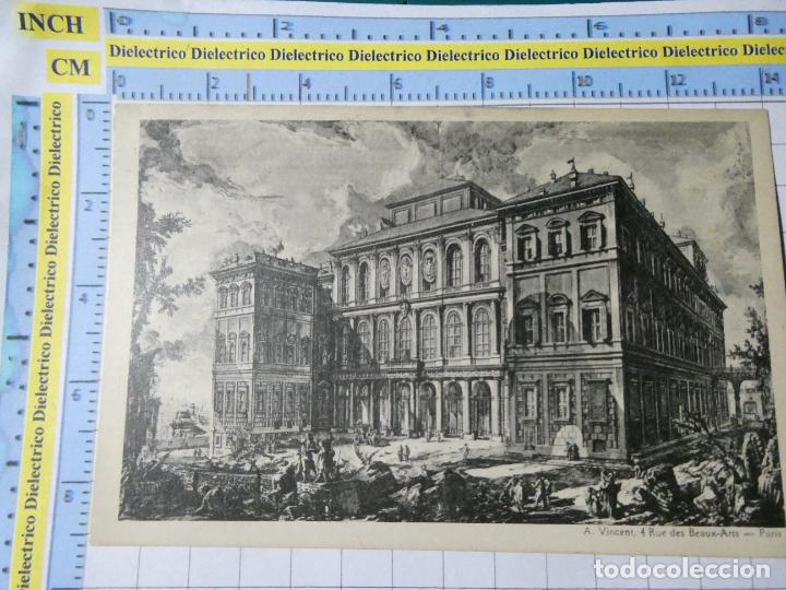 Postales: ANTIGUA POSTAL DE FRANCIA. PARIS A. VINCENT 4 RUE DES BEAUX ARTS . 655