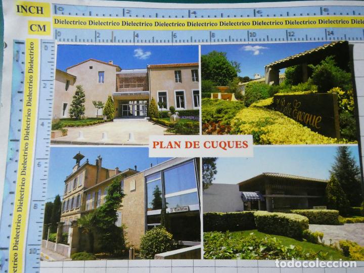 Cartoline: POSTAL DE FRANCIA. PLAN DE CUQUES LA MAIRIE LA BELLE EPOQUE LE CLOCHETON LA PISCINE. 662